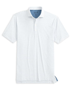 Johnnie O Michael Striped Performance Polo