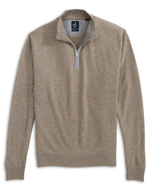 Johnnie-O Niccolo Cashmere 1/4 Zip Sweater