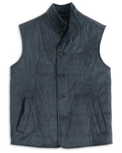Load image into Gallery viewer, Johnnie-O Sutter Quilted Faux Suede Puffer Vest
