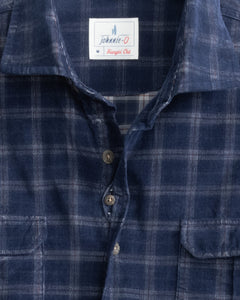 Johnnie O Shearer Printed Stretch Corduroy Shirt