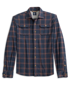 Johnnie O Judah Knitted Flannel Shirt