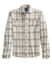 Load image into Gallery viewer, Johnnie O Marcelo Knitted Flannel Shirt
