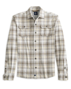 Johnnie O Marcelo Knitted Flannel Shirt