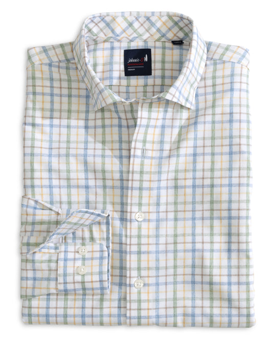 Johnnie O Maarten Check Queens Oxford Sport Shirt