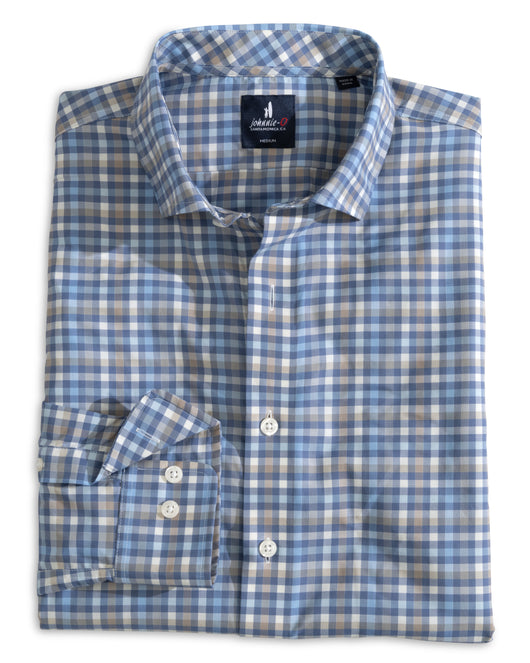 Johnnie O Olie Check Sport Shirt