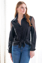 Load image into Gallery viewer, Finley Organza Combo Lindey Shirt
