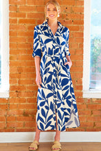 Load image into Gallery viewer, Finley Long Alex Branching Out Shirtdress
