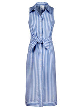 Load image into Gallery viewer, Finley Dobby Stripe Long Ellis Dress
