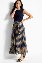 Load image into Gallery viewer, Nic + Zoe Pebble Dream Mixed Media Dress
