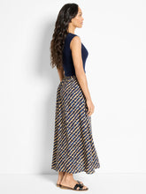 Load image into Gallery viewer, Nic + Zoe Pebble Dream Mixed Media Dress
