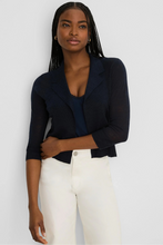 Load image into Gallery viewer, Nic + Zoe Feathered Knit Collared Cargian
