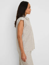 Load image into Gallery viewer, Nic + Zoe Lurex Linen Resort Shirt
