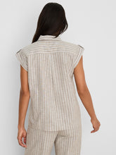 Load image into Gallery viewer, Nic + Zoe Lurex Linen Resort Shirt
