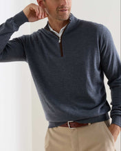 Load image into Gallery viewer, Peter Millar Autumn Crest Suede Trim Quarter-Zip
