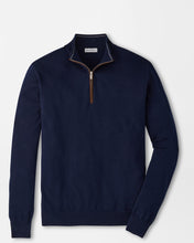 Load image into Gallery viewer, Peter Millar Autumn Crest Suede Trim Quarter-Zip
