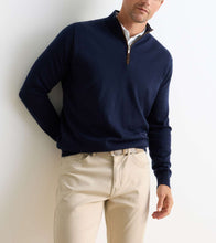 Load image into Gallery viewer, Peter Millar Autumn Crest Suede Trim Quarter-Zip
