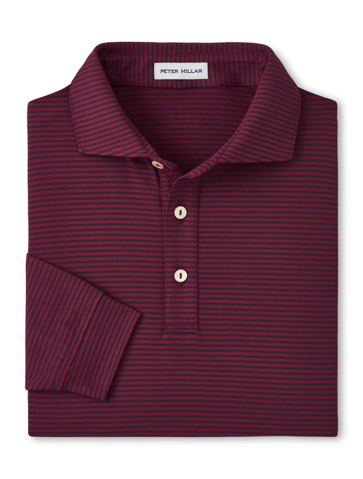 Peter Millar Lyons Performance Jersey Long-Sleeve Polo