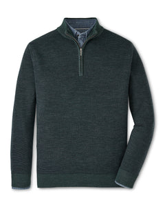 Peter Millar Breaker Birdseye Quarter-Zip