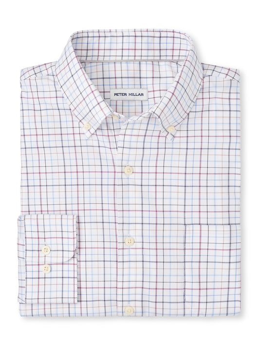 Peter Millar Sydney Crown Lite Cotton-Stretch Sport Shirt