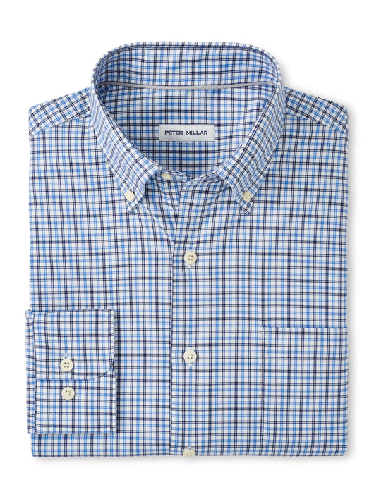 Peter Millar Hamilton Crown Lite Cotton-Stretch Sport Shirt