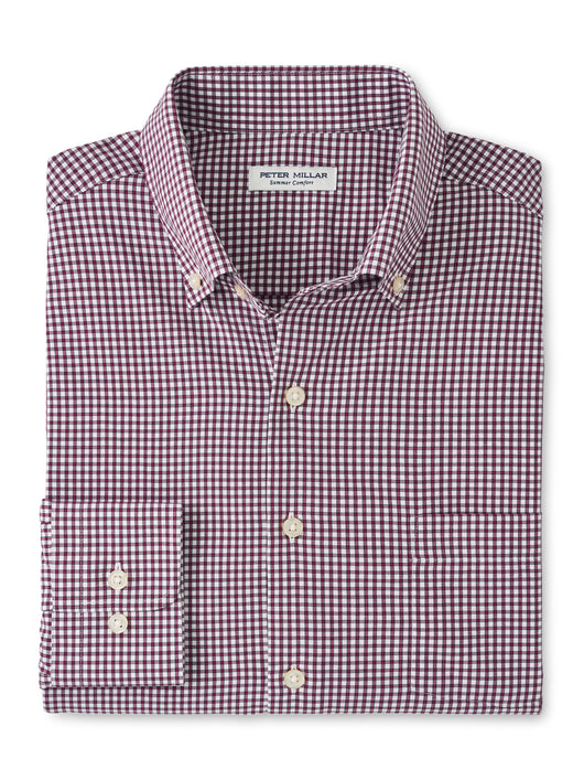 Peter Millar Cranbrook Performance Poplin Sport Shirt