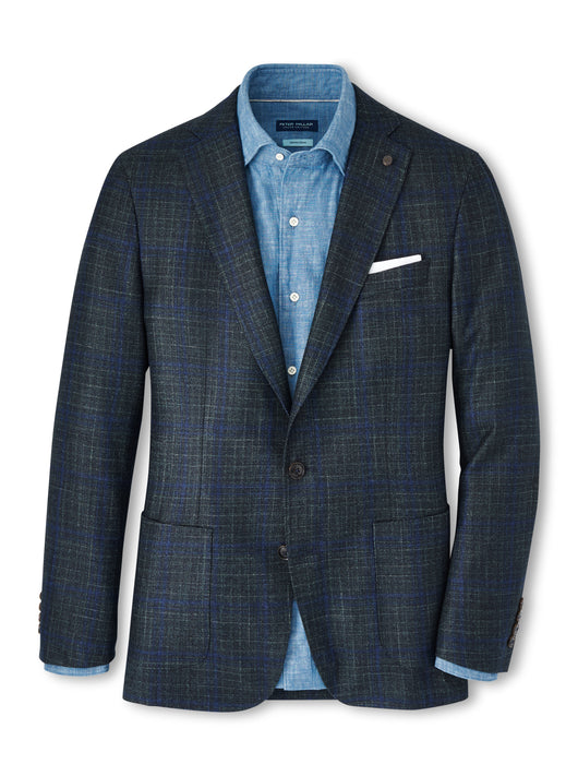 Peter Millar Findlay Plaid Soft Jacket