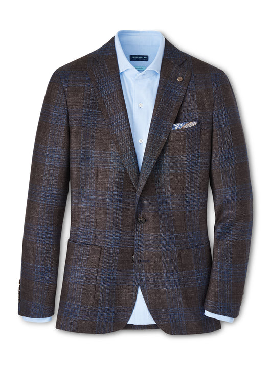 Peter Millar Navan Plaid Soft Jacket