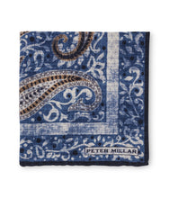 Load image into Gallery viewer, Peter Millar Delacour Paisley Pocket Square
