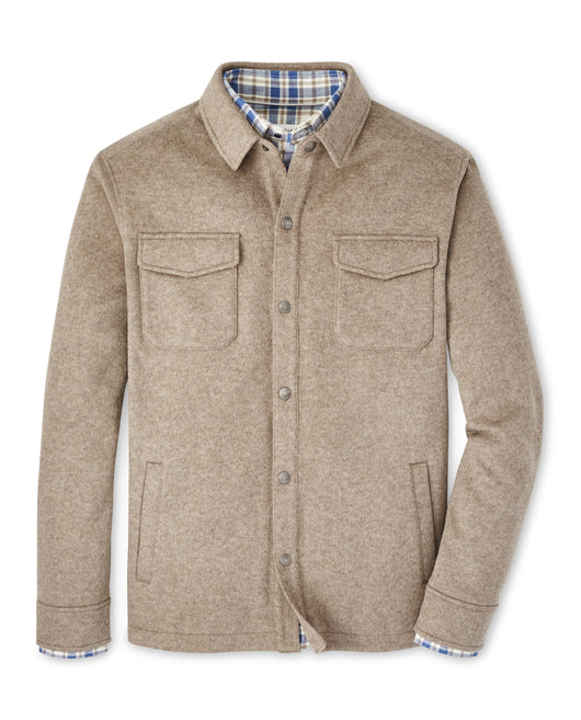 Peter Millar Crown Flex Fleece Shirt Jacket