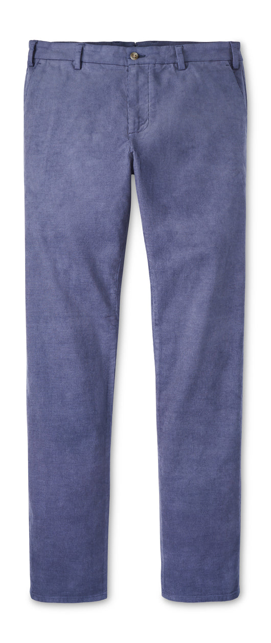 Peter Millar Superior Soft Corduroy Flat Front Trouser