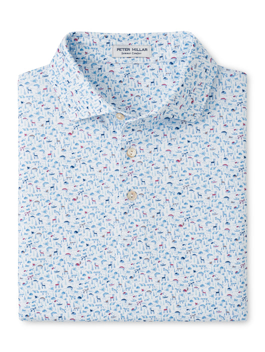 Peter Millar On The Hunt Performance Jersey Polo