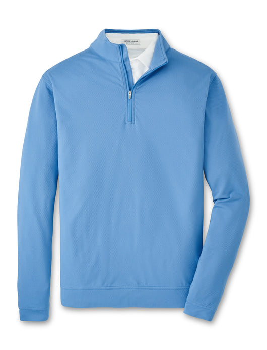 Peter Millar Perth Cross-Hatch Performance Quarter-Zip