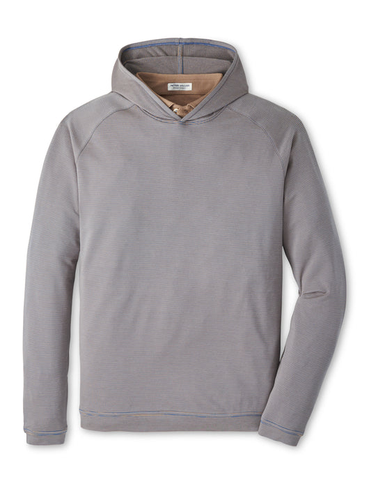 Peter Millar Pine Sugar Stripe Performance Hoodie