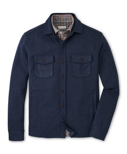 Peter Millar Crown Sweater Fleece Shirt Jacket
