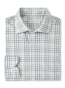 Peter Millar North Coast Crown Lite Cotton-Stretch Sport Shirt