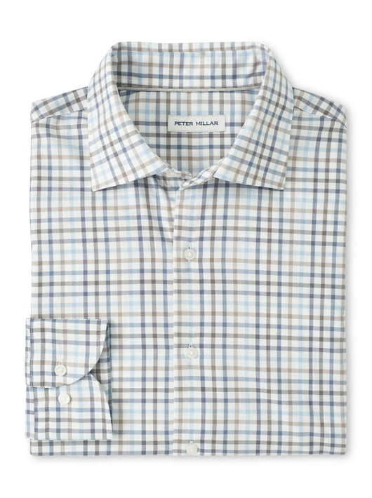 Peter Millar North Coast Crown Lite Cotton-Stretch Sport Shirt