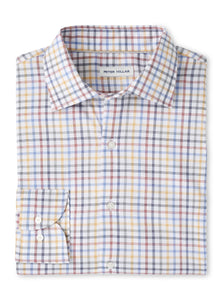 Peter Millar North Coast Crown Lite Cotton-Stretch Sport Shirt