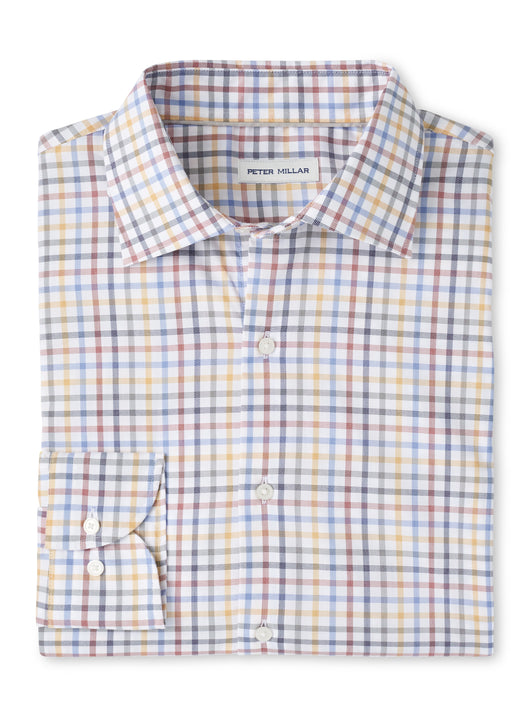 Peter Millar North Coast Crown Lite Cotton-Stretch Sport Shirt