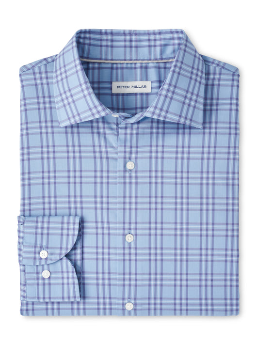Peter Millar Brevard Crown Lite Cotton-Stretch Sport Shirt