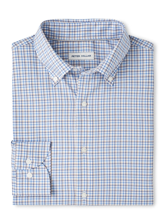 Peter Millar Julian Crown Lite Cotton-Stretch Sport Shirt