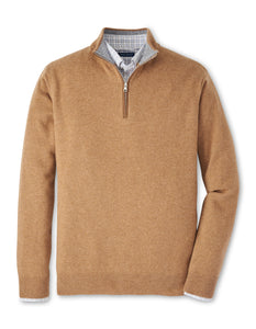 Peter Millar Artisan Crafted Cashmere Flex Quarter-Zip
