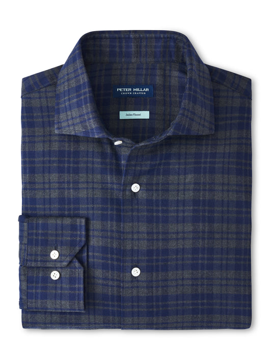 Peter Millar Trentino Italian Flannel Sport Shirt