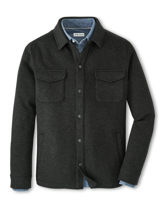 Peter Millar Crown Flex Merino Shirt Jacket