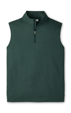 Load image into Gallery viewer, Peter Millar Galway Melange Performance Quarter-Zip Vest
