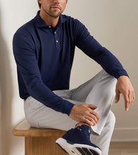 Load image into Gallery viewer, Peter Millar Lyons Performance Jersey Long-Sleeve Polo
