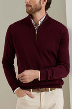 Load image into Gallery viewer, Peter Millar Autumn Crest Suede Trim Quarter-Zip
