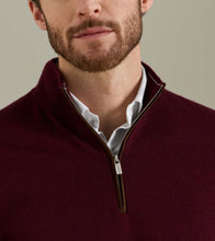 Load image into Gallery viewer, Peter Millar Autumn Crest Suede Trim Quarter-Zip
