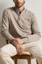 Load image into Gallery viewer, Peter Millar Autumn Crest Suede Trim Quarter-Zip
