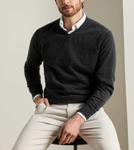 Load image into Gallery viewer, Peter Millar Crown Heritage Cashmere V-Neck Sweater
