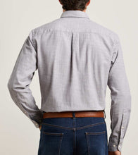 Load image into Gallery viewer, Peter Millar Devonport Chambray Cotton-Stretch Sport Shirt
